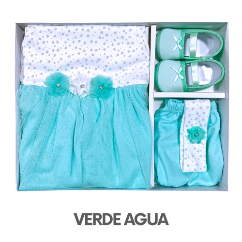 CAJA SOPHIA PIMA MODELO MANGA CERO CON TUTU TALLA 4 (3UNID X S/105)