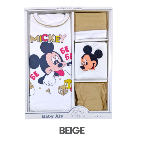 CAJA ALY PIMA MODELO RATON BEBE (3UNID X S/45)