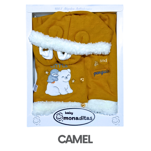 CAJA MONADITAS JACKAR MODELO LITTLE BEAR OSITO POLAR (3UNID X S/75)