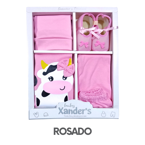 CAJA XANDER PIMA MODELO VAQUITA (3UNID X S/45)