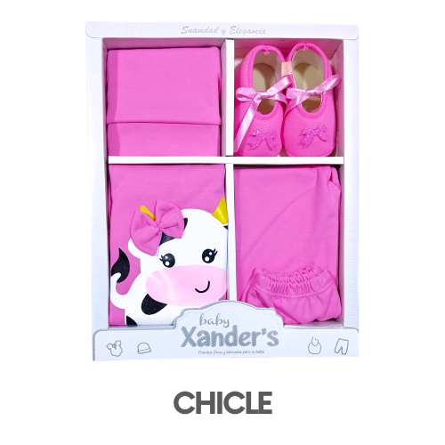 CAJA XANDER PIMA MODELO VAQUITA (3UNID X S/45)