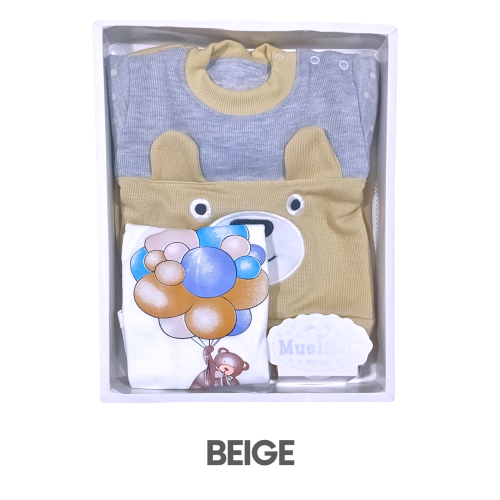 CAJA MUELITAS PUNTO INGLES MODELO OSITO GLOBOS TALLA 2 (3UNID X S/150)