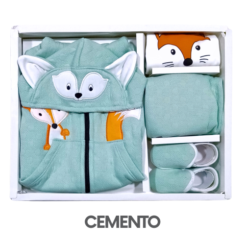 CAJA GERINAYES JACKAR MODELO ZORRITO NARANJA (3UNID X S/105)
