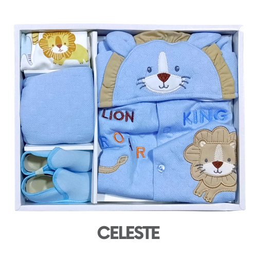 CAJA MONADITAS JACKAR MODELO LEON CON MELENA (3UNID X S/105)