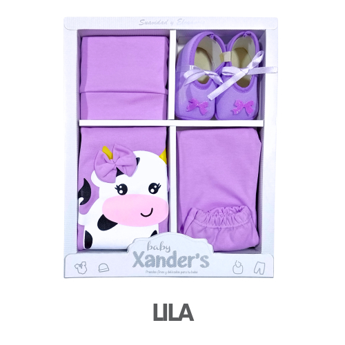 CAJA XANDER PIMA MODELO VAQUITA (3UNID X S/45)