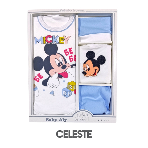 CAJA ALY PIMA MODELO RATON BEBE (3UNID X S/45)