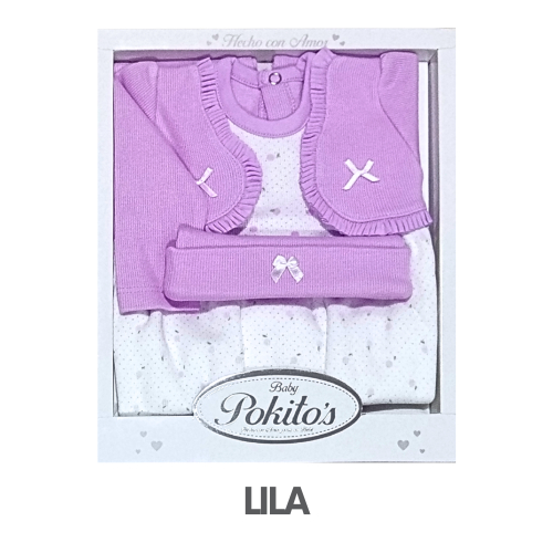 CAJA POKITOS PUNTO INGLES MODELO BOLERO (3UNID X S/75)