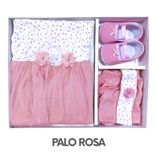 CAJA SOPHIA PIMA MODELO MANGA CERO CON TUTU TALLA 4 (3UNID X S/105)