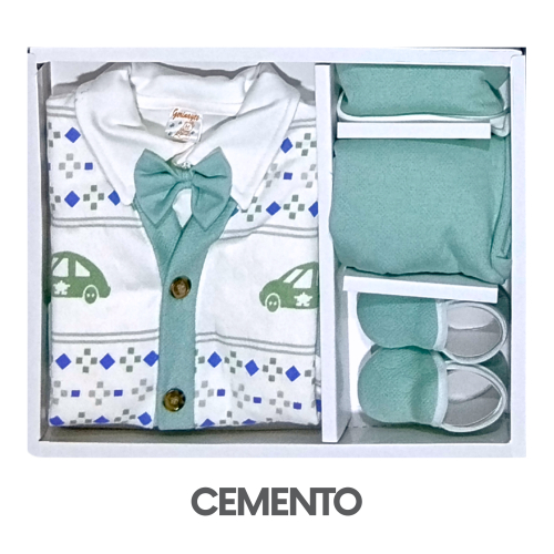 CAJA GERINAYES PUNTO INGLES MODELO SMOKING CARRITO (3UNID X S/105)