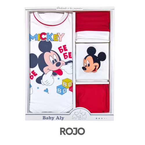 CAJA ALY PIMA MODELO RATON BEBE (3UNID X S/45)