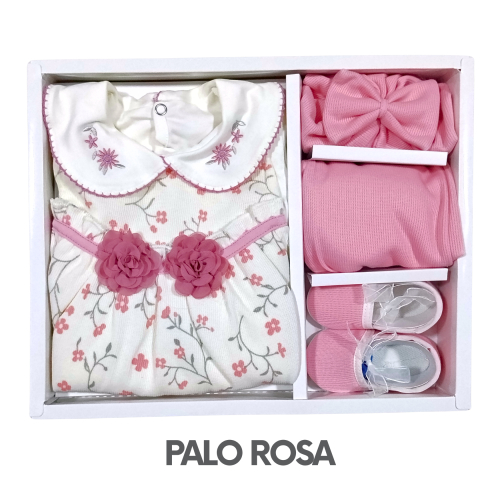 CAJA GERINAYES PUNTO INGLES MODELO LAZO PETALOS (3UNID X S/105)